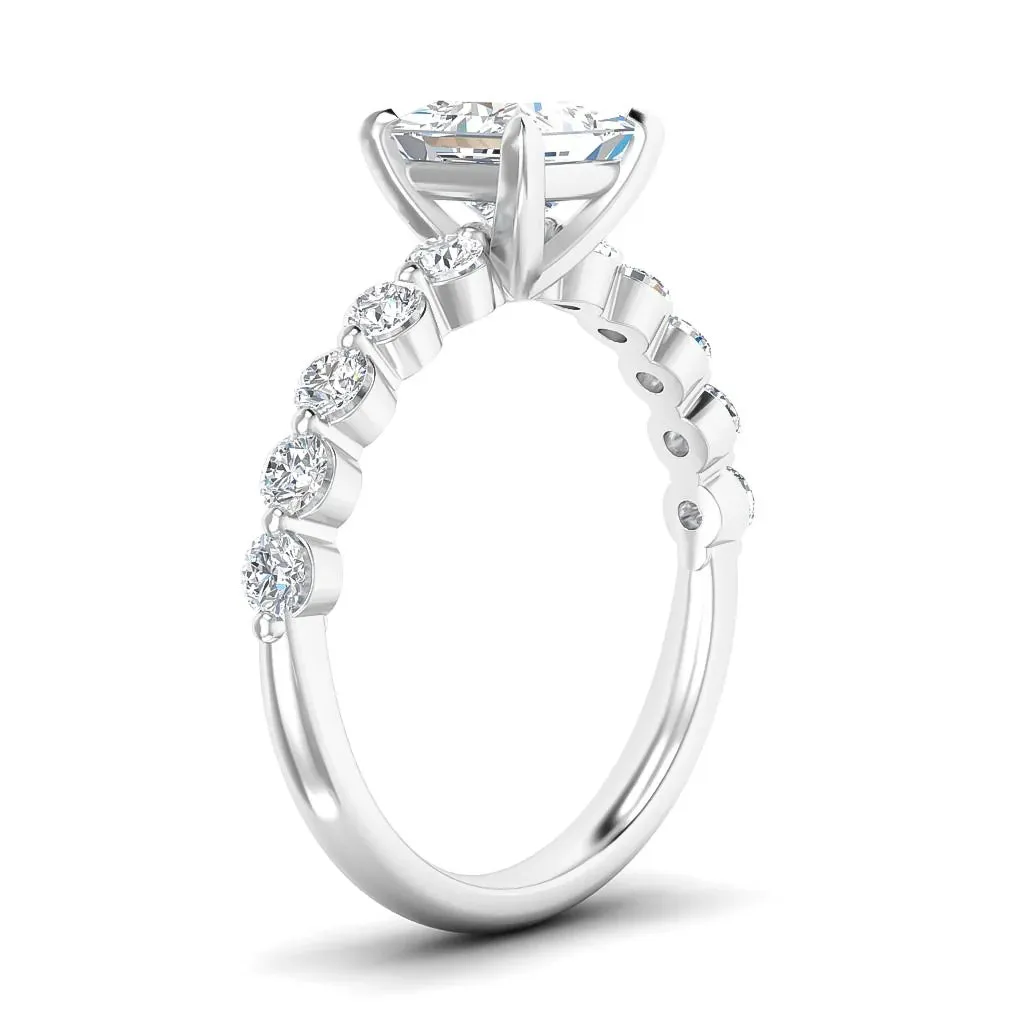 Margot - 18ct White Gold - Princess