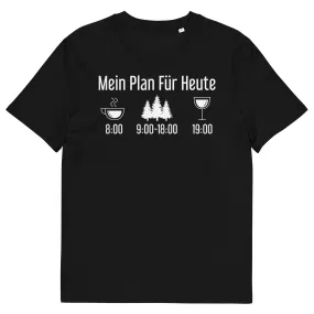 Mein Plan Für Heute 3 - Herren Premium Organic T-Shirt