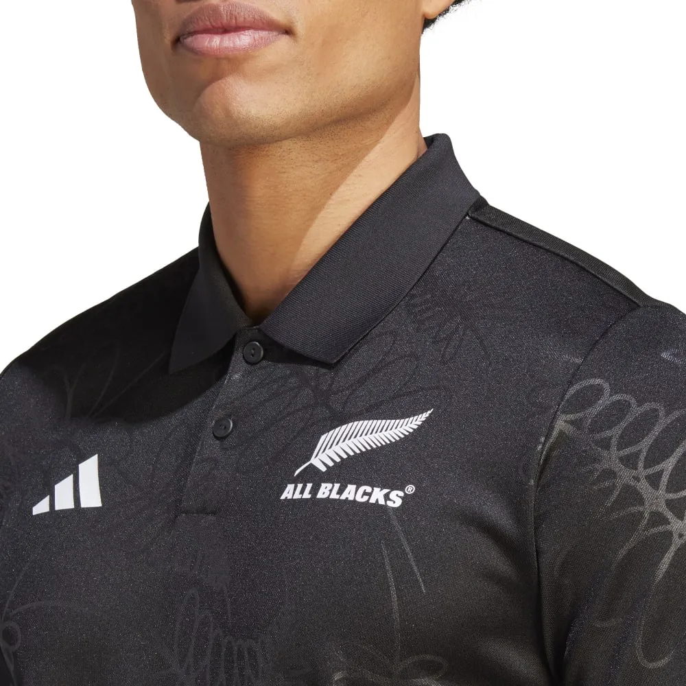 Mens Adidas All Blacks RWC Supporter Polo Shirt