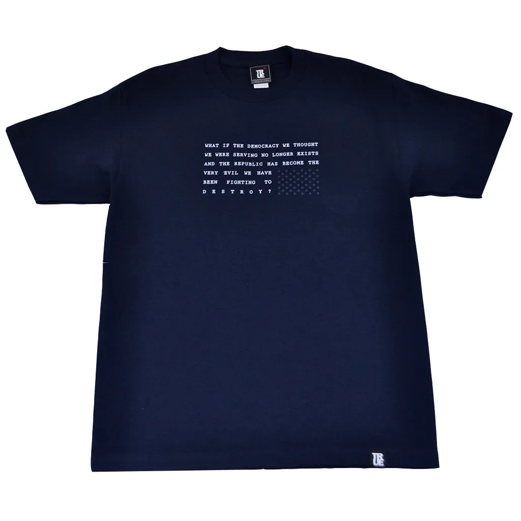 Mens True What If T-Shirt Navy