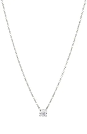 MODERN LOVE SMALL ROUND CZ NECKLACE