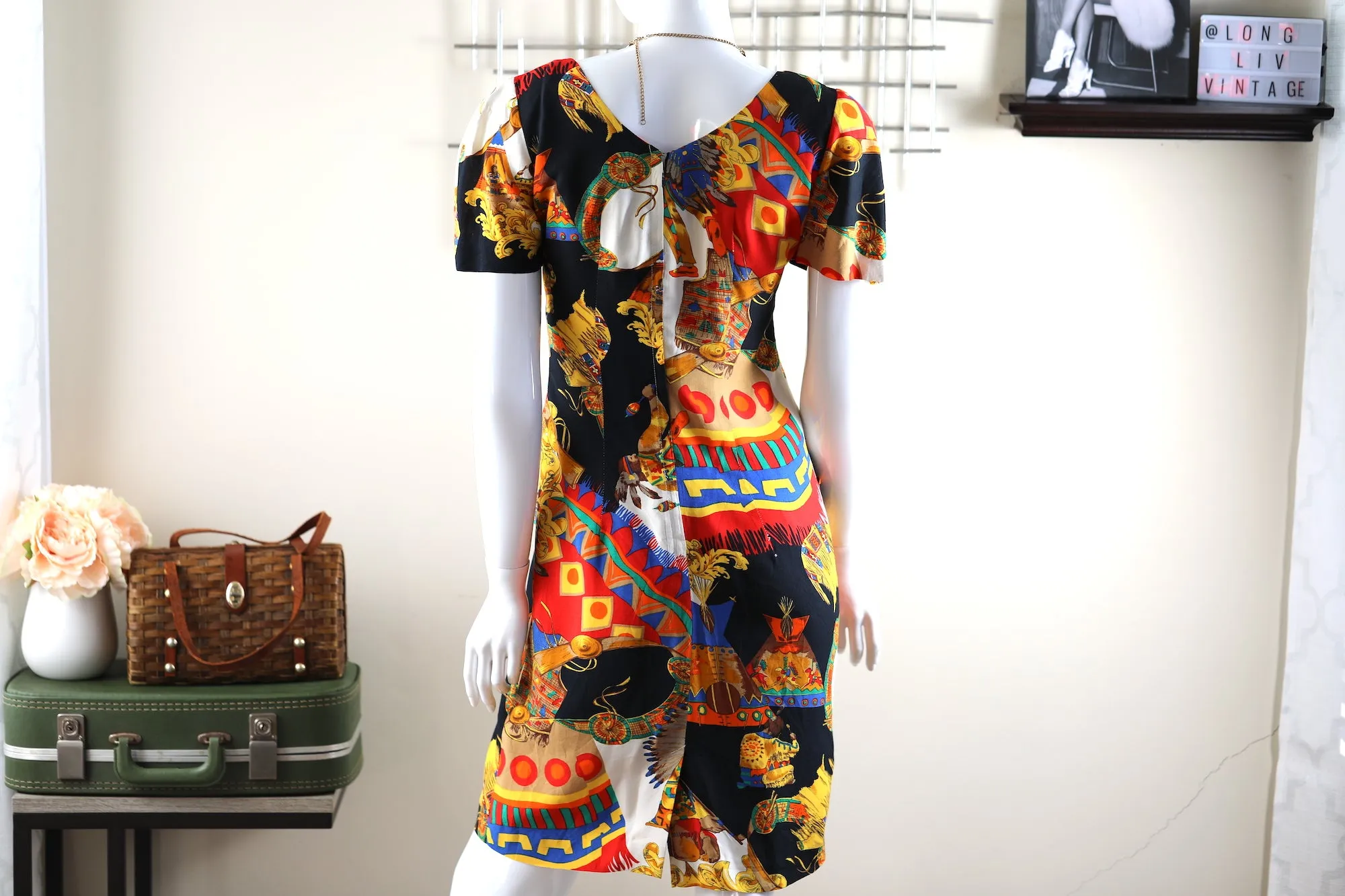 Native Shift Dress (Size 8)