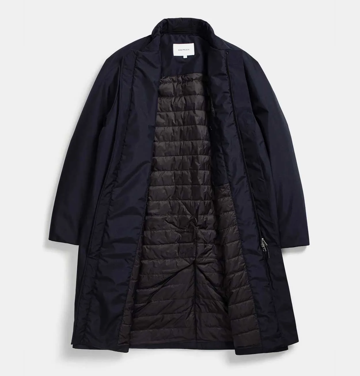 Norse Projects Vargo Gore-Tex Infinium Mac Jacket in Dark Navy