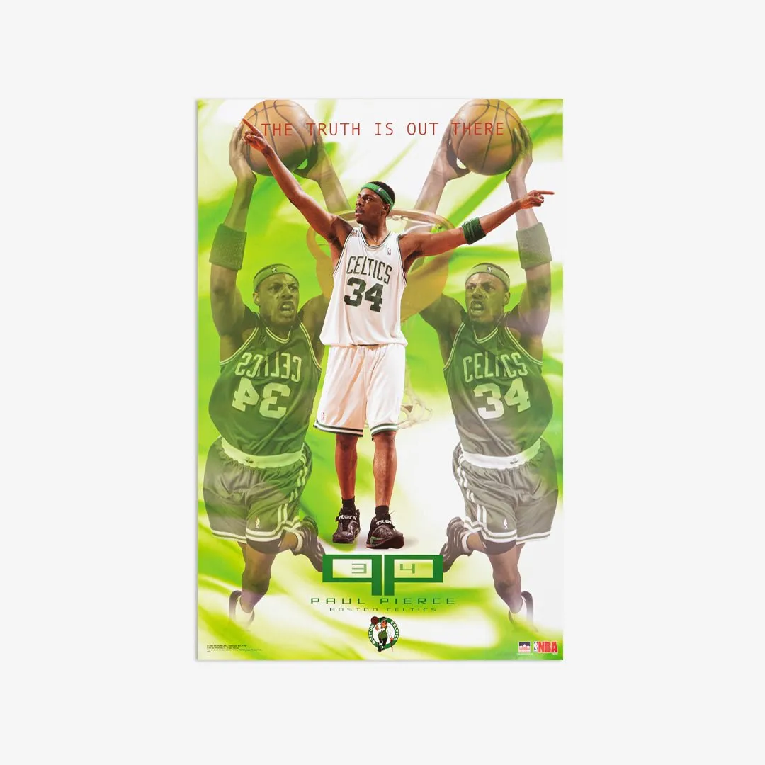 Paul Pierce Vintage Poster