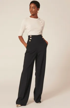 Pilar High Waisted Sailor Pants by Tara Jarmon