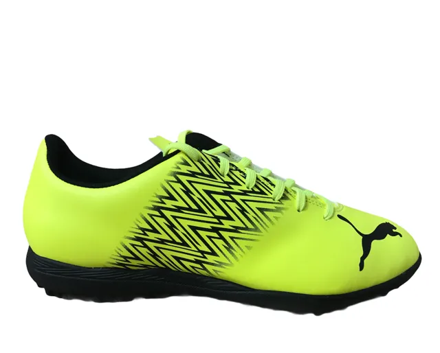 Puma men's soccer shoe TACTO TT 106308 01 fluorescent yellow-black