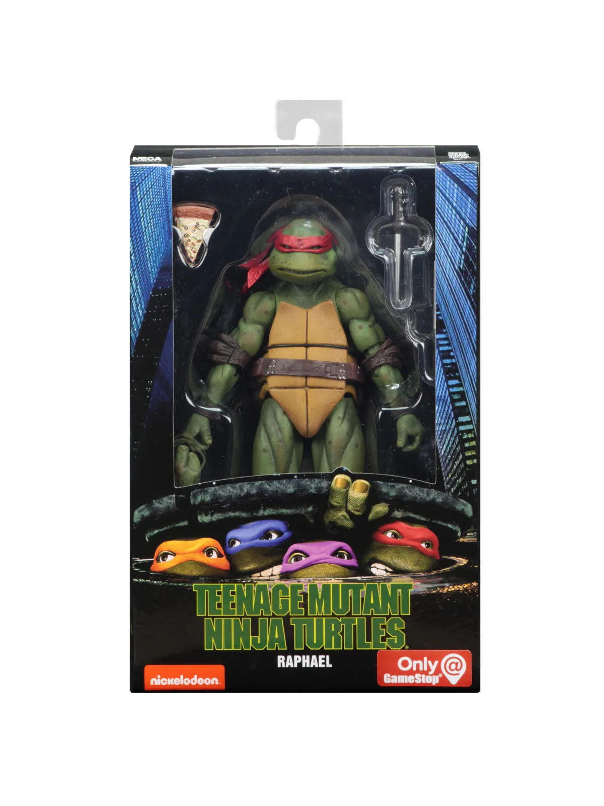 Raphael - 7 Action Figurine - Teenage Mutant Ninja Turtles (1990) - NECA Collectibles