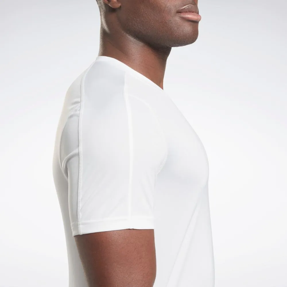 Reebok Apparel Men Training Tech T-Shirt WHITE