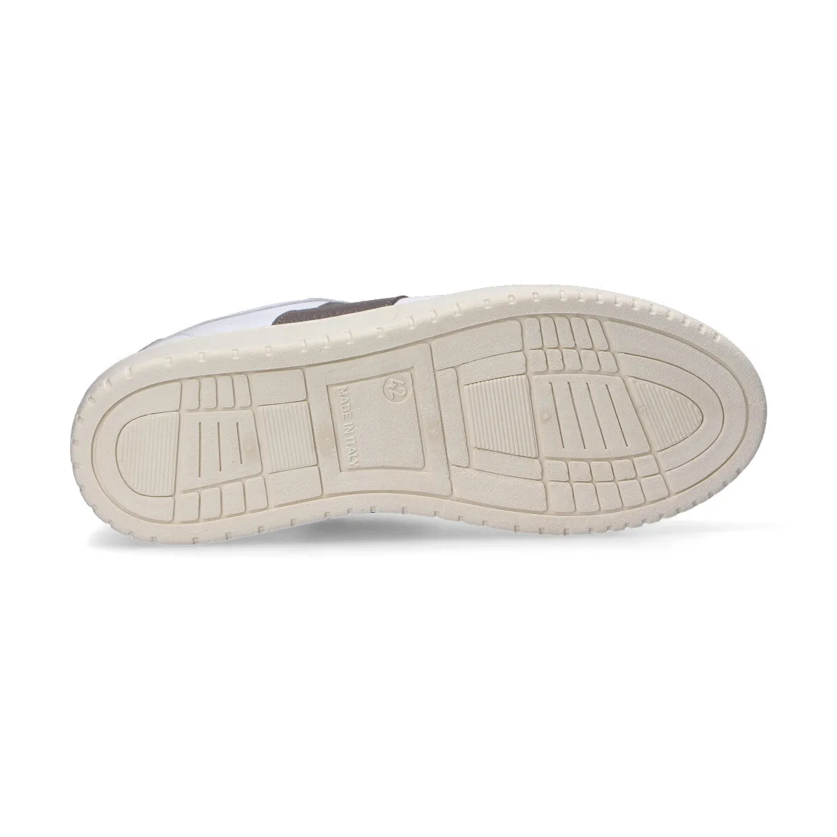 Saint sneakers sail in pelle-camoscio bianche