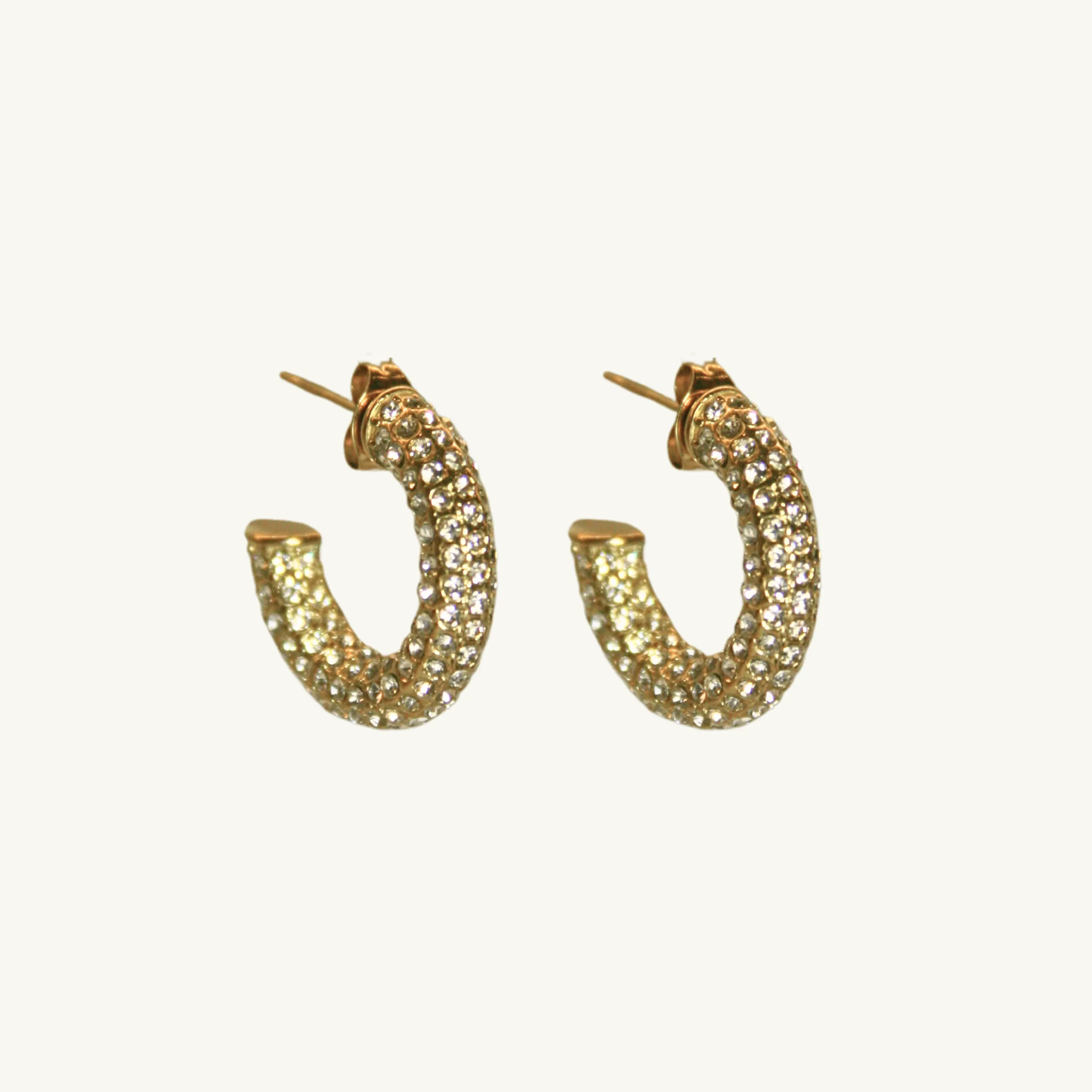 Shiny Chunky Statement Earring Giftset | Gold