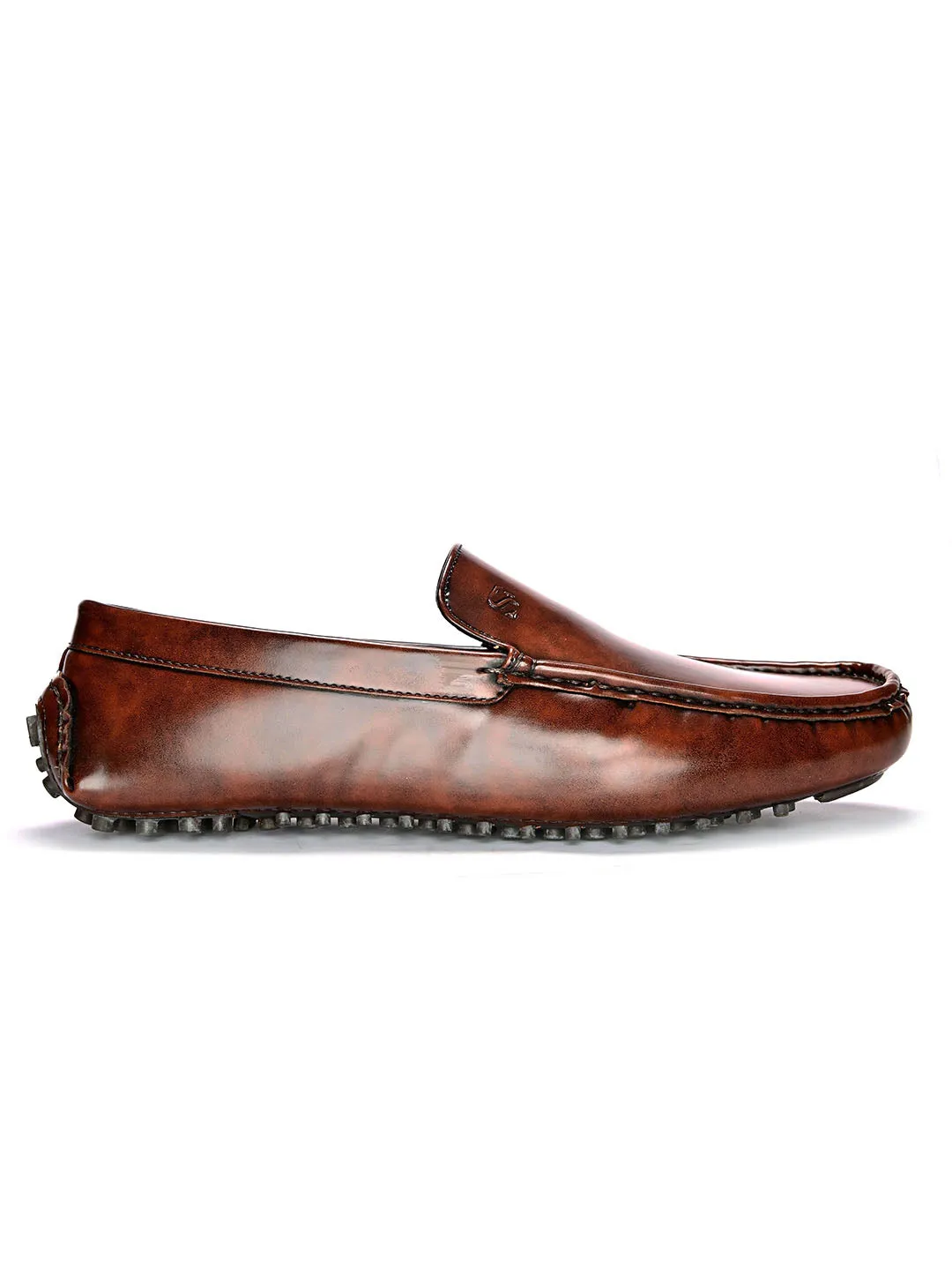 Soho Patent Tan Loafers