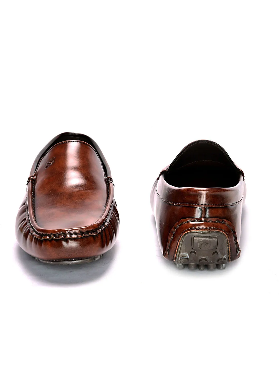 Soho Patent Tan Loafers