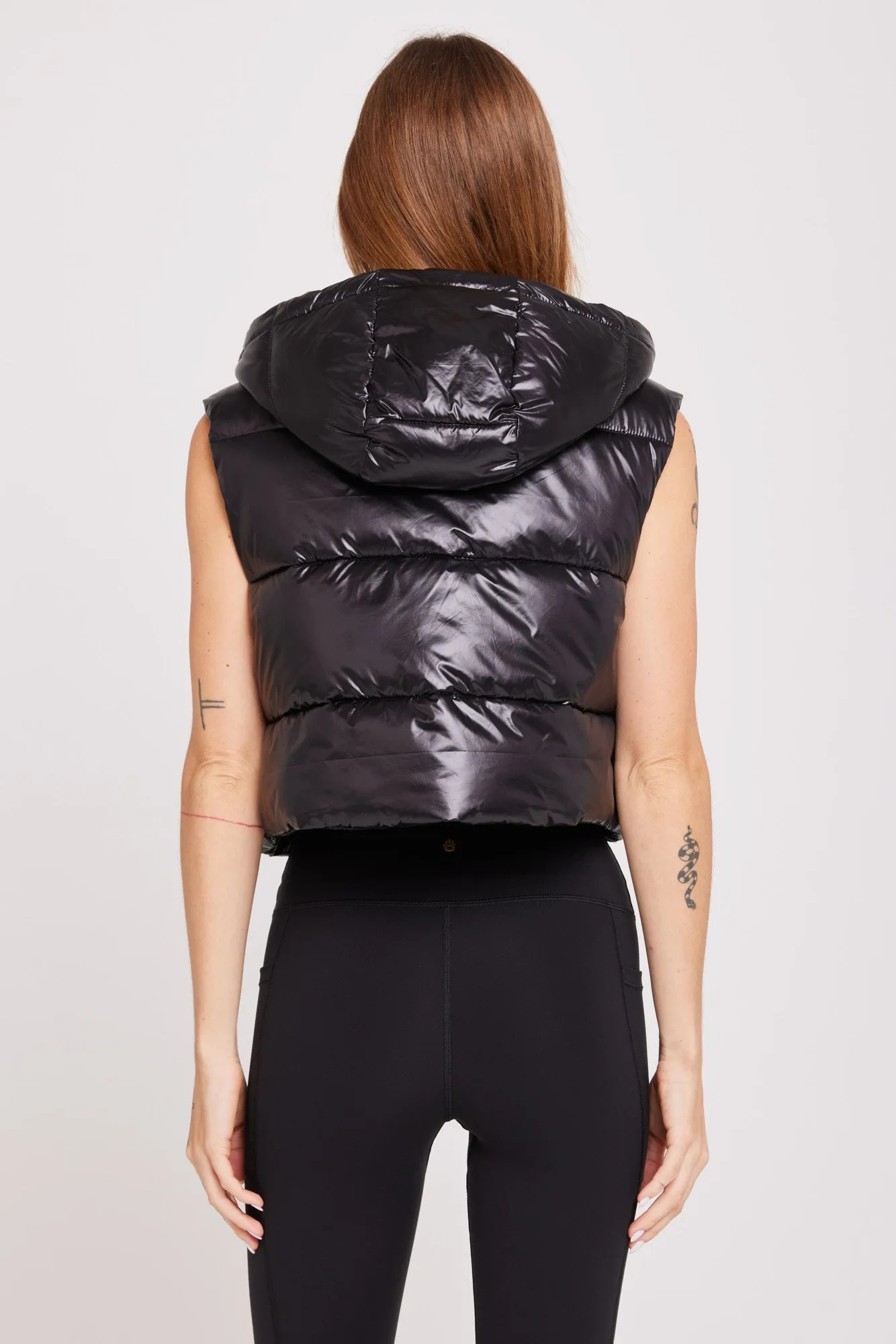 Stella Crop Puffer Vest