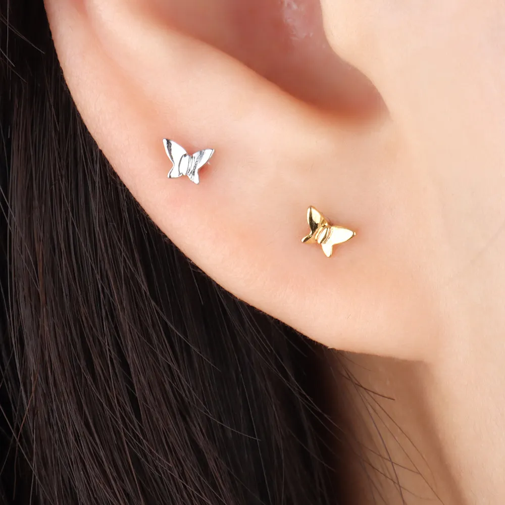 Stylish Butterfly Stud