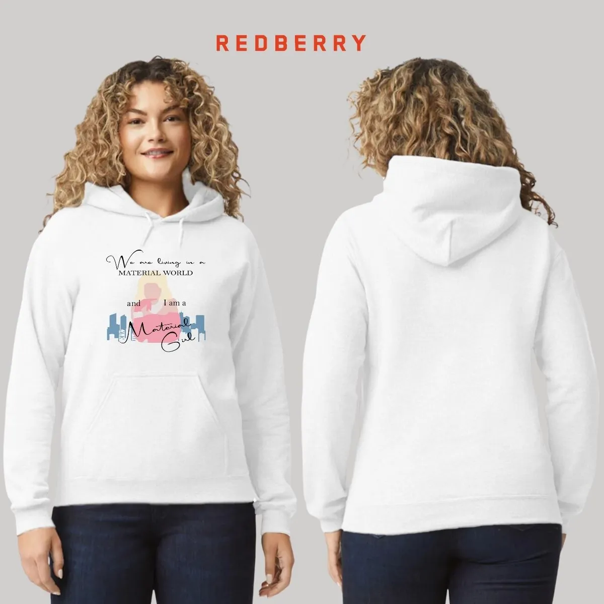 Sudadera para Mujer Hoodie Material girl