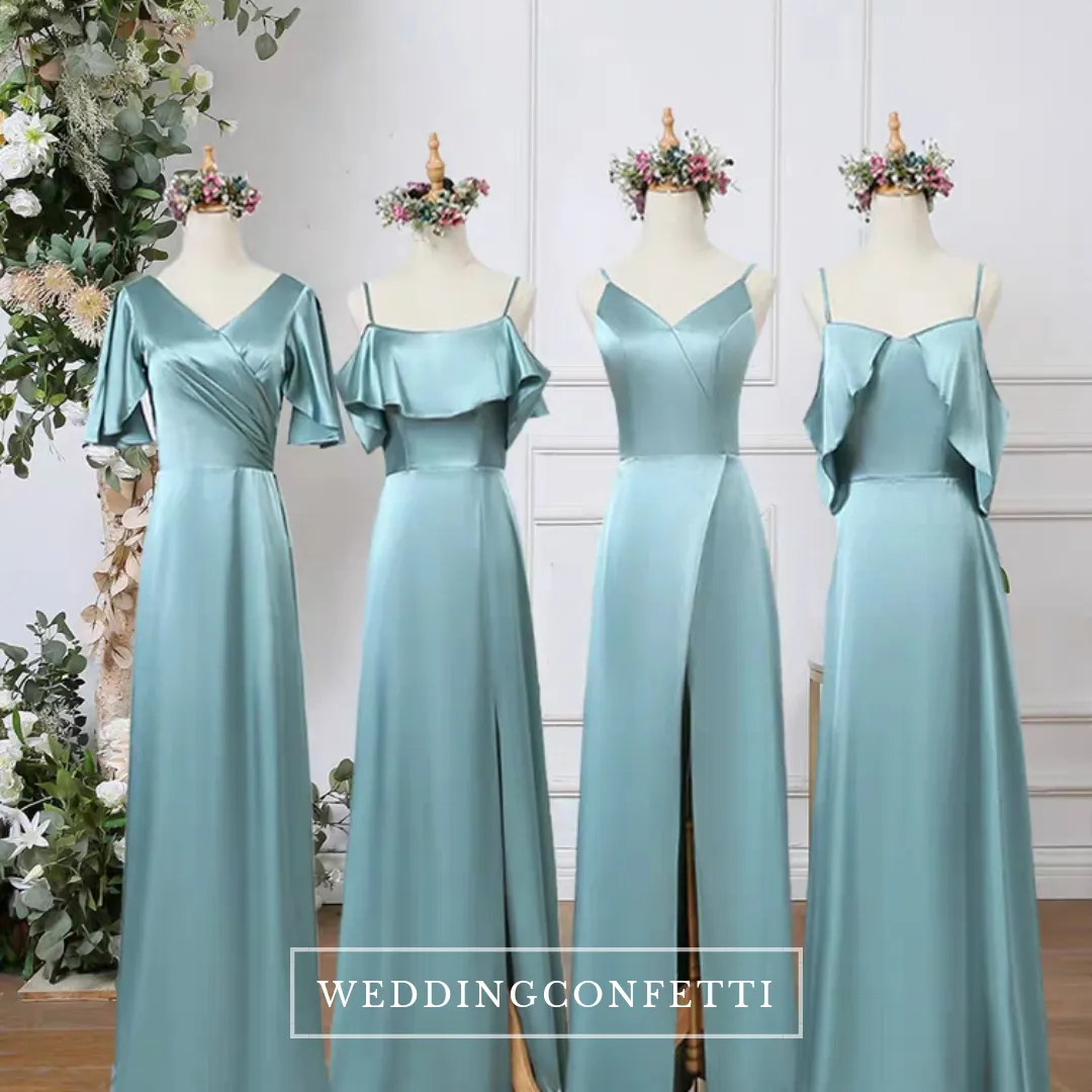 The Carroll Satin Bridesmaid Dress (Customisable)