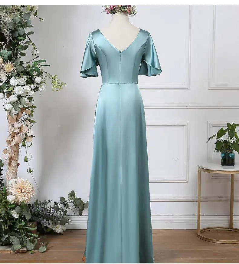 The Carroll Satin Bridesmaid Dress (Customisable)