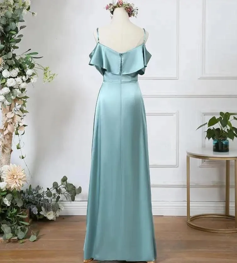 The Carroll Satin Bridesmaid Dress (Customisable)