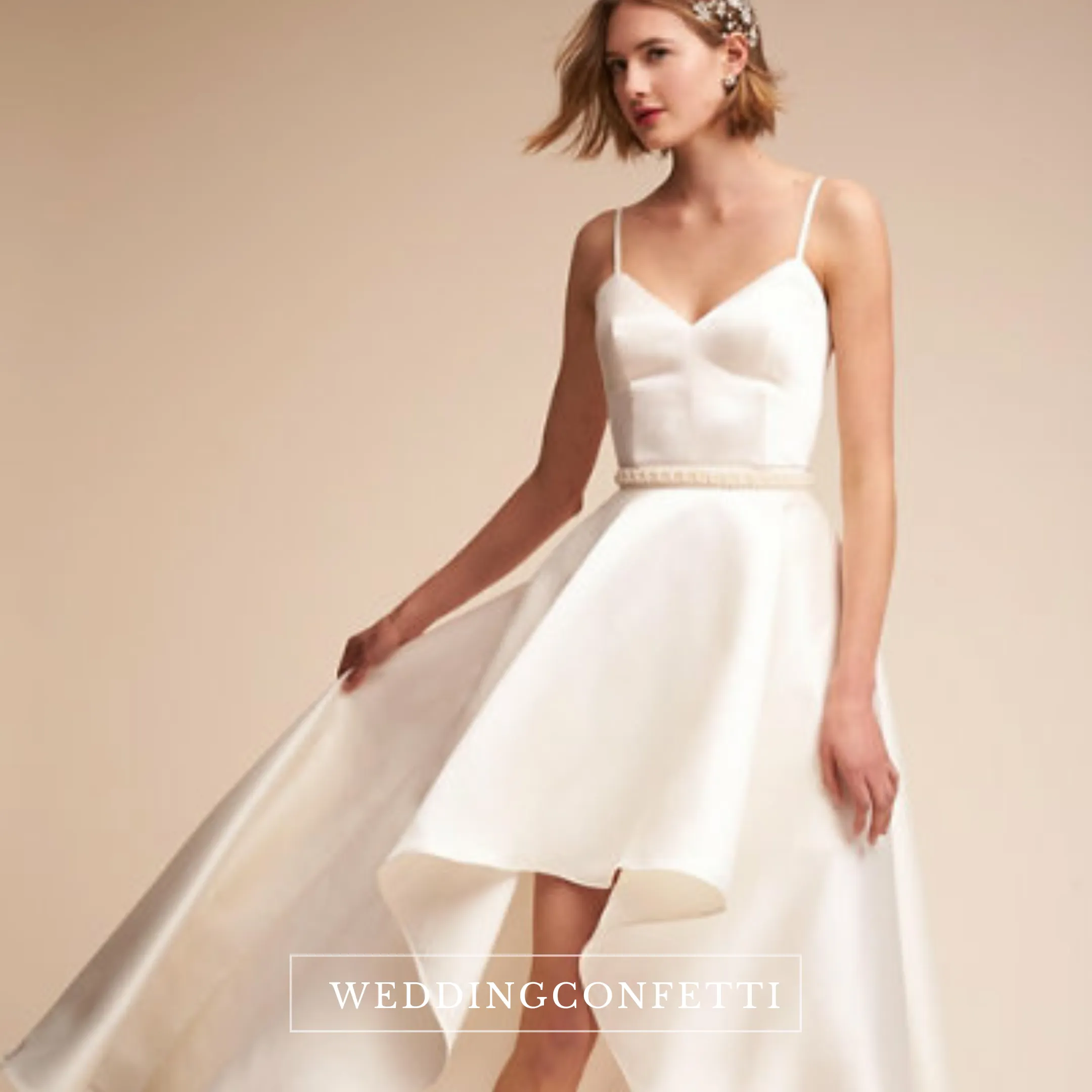 The Gailey Wedding Bridal Satin Gown