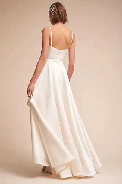 The Gailey Wedding Bridal Satin Gown