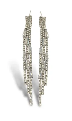 Theia Nell Triple Strand Drop Earring