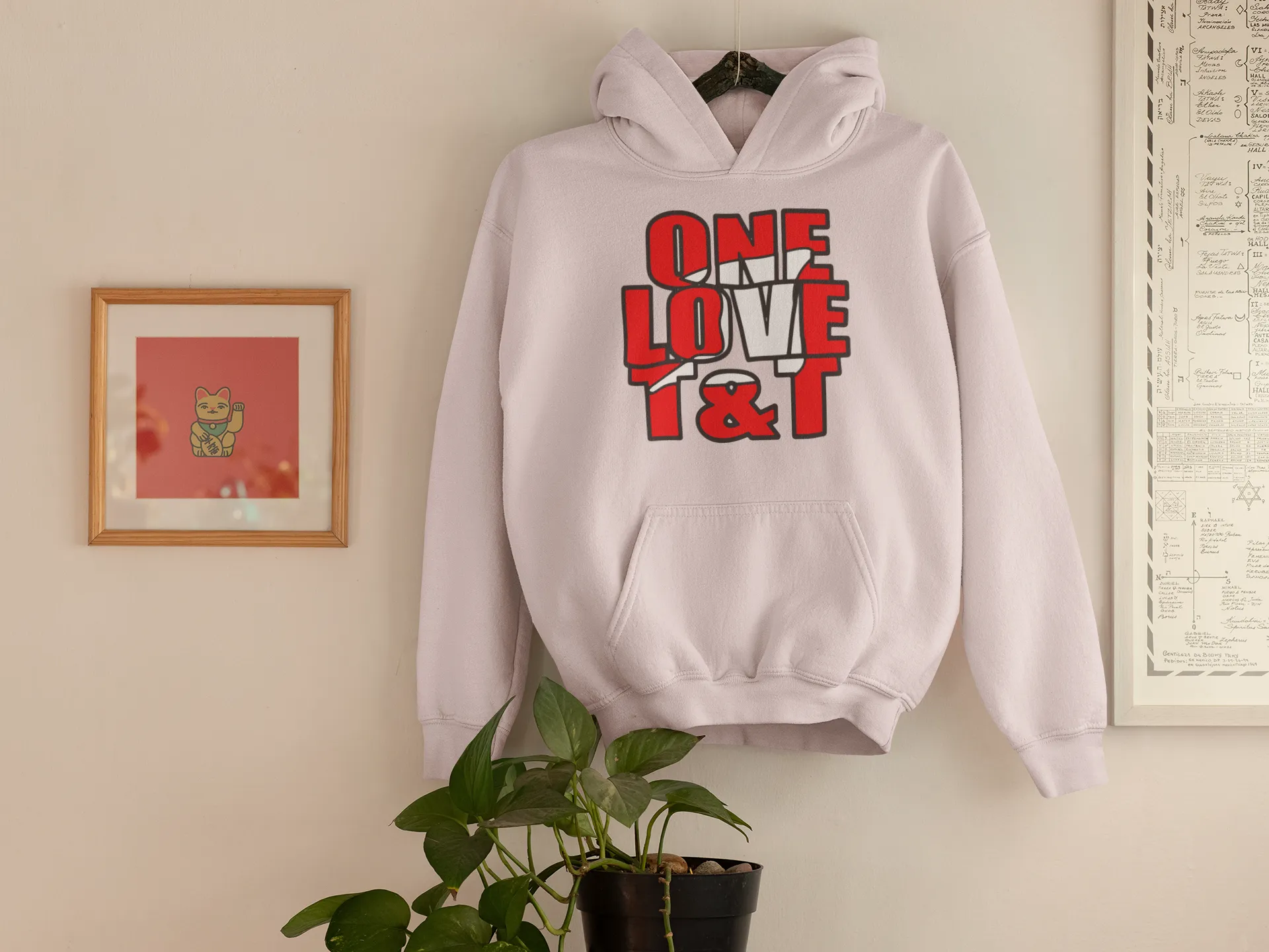 Trini Pride: One Love Hoodie