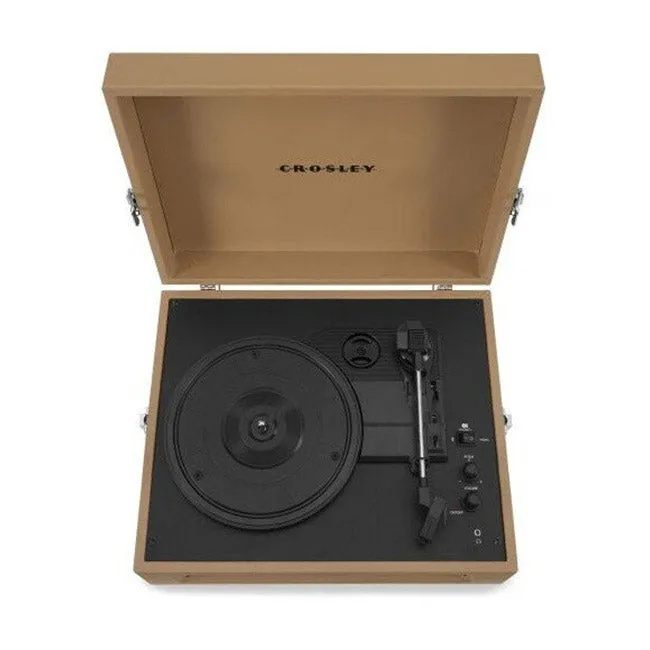 Voyager 2-Way Bluetooth Record Player | Tan