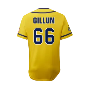 YOUTH Bananas Tyler Gillum #66 EvoShield Jersey - Yellow